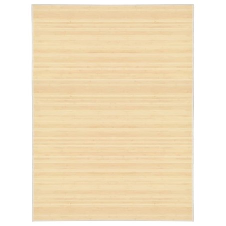 vidaXL Alfombra de bambú color natural 150x200 cm