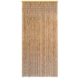 vidaXL Cortina de bambú para puerta contra insectos 100x220 cm