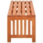 vidaXL Banco de jardín 130 cm madera de eucalipto maciza vidaXL Banco de jardín 130 cm madera de eucalipto maciza