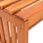 vidaXL Banco de jardín 130 cm madera de eucalipto maciza vidaXL Banco de jardín 130 cm madera de eucalipto maciza