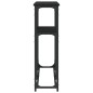 vidaXL Mesa consola madera de ingeniería negra 145x22,5x75 cm vidaXL Mesa consola madera de ingeniería negra 145x22,5x75 cm