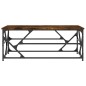 vidaXL Mesa de centro madera contrachapada roble ahumado 100x50x40 cm vidaXL Mesa de centro madera contrachapada roble ahumado 100x50x40 cm