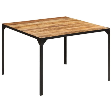 vidaXL Mesa de comedor madera maciza de mango 110x110x76 cm
