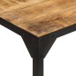 vidaXL Mesa de comedor madera maciza de mango 110x110x76 cm vidaXL Mesa de comedor madera maciza de mango 110x110x76 cm