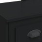 vidaXL Tocador con luces LED negro 90x42x132,5 cm vidaXL Tocador con luces LED negro 90x42x132,5 cm