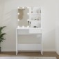 vidaXL Tocador con LED blanco 74,5x40x141 cm vidaXL Tocador con LED blanco 74,5x40x141 cm