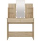 vidaXL Tocador con LED color roble Sonoma 96x40x142 cm vidaXL Tocador con LED color roble Sonoma 96x40x142 cm