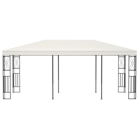 vidaXL Cenador tela color crema 3x6 m