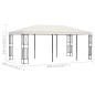vidaXL Cenador tela color crema 3x6 m vidaXL Cenador tela color crema 3x6 m
