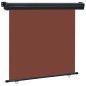 vidaXL Toldo lateral de balcón marrón 160x250 cm vidaXL Toldo lateral de balcón marrón 160x250 cm