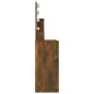 vidaXL Tocador con LED color roble ahumado 86,5x35x136 cm vidaXL Tocador con LED color roble ahumado 86,5x35x136 cm
