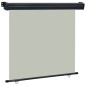 vidaXL Toldo lateral de balcón gris 170x250 cm vidaXL Toldo lateral de balcón gris 170x250 cm