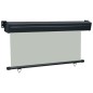 vidaXL Toldo lateral de balcón gris 170x250 cm vidaXL Toldo lateral de balcón gris 170x250 cm