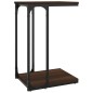 vidaXL Mesa auxiliar madera contrachapada marrón roble 40x30x60 cm vidaXL Mesa auxiliar madera contrachapada marrón roble 40x30x60 cm