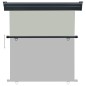 vidaXL Toldo lateral de balcón gris 170x250 cm vidaXL Toldo lateral de balcón gris 170x250 cm