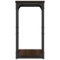 vidaXL Mesa auxiliar madera contrachapada marrón roble 40x30x60 cm vidaXL Mesa auxiliar madera contrachapada marrón roble 40x30x60 cm