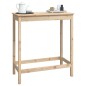 vidaXL Mesa alta de bar madera maciza de pino 100x50x110 cm