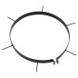 vidaXL Abrazadera para aireador césped con pinchos 5 uds hierro Ø30cm vidaXL Abrazadera para aireador césped con pinchos 5 uds hierro Ø30cm