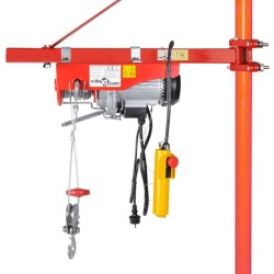 vidaXL Estructura para polipasto 1000 kg