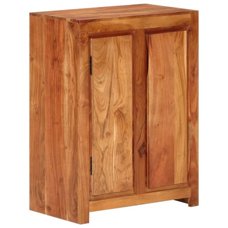 vidaXL Aparador de madera maciza de acacia 55x35x75 cm