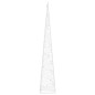 vidaXL Cono de luz navideño 30 LED blanco cálido 60 cm acrílico vidaXL Cono de luz navideño 30 LED blanco cálido 60 cm acrílico