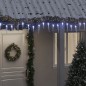 vidaXL Luces carámbano Navidad 200 LED blanco frío acrílico PVC 20 m vidaXL Luces carámbano Navidad 200 LED blanco frío acrílico PVC 20 m