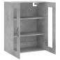 vidaXL Armario de pared madera ingeniería gris hormigón 69,5x34x90 cm vidaXL Armario de pared madera ingeniería gris hormigón 69,5x34x90 cm