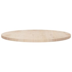 vidaXL Superficie de mesa madera maciza de pino Ø70x2,5 cm