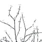 vidaXL Árbol de Navidad 128 LEDs luz azul fría flores de cerezo 120 cm vidaXL Árbol de Navidad 128 LEDs luz azul fría flores de cerezo 120 cm