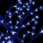 vidaXL Árbol de Navidad 128 LEDs luz azul fría flores de cerezo 120 cm vidaXL Árbol de Navidad 128 LEDs luz azul fría flores de cerezo 120 cm
