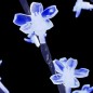 vidaXL Árbol de Navidad 128 LEDs luz azul fría flores de cerezo 120 cm vidaXL Árbol de Navidad 128 LEDs luz azul fría flores de cerezo 120 cm