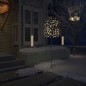vidaXL Árbol de Navidad 220 LEDs luz blanca cálida flores de cerezo 220 cm vidaXL Árbol de Navidad 220 LEDs luz blanca cálida flores de cerezo 220 cm