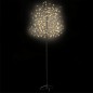 vidaXL Árbol de Navidad 220 LEDs luz blanca cálida flores de cerezo 220 cm vidaXL Árbol de Navidad 220 LEDs luz blanca cálida flores de cerezo 220 cm