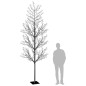 vidaXL Árbol de Navidad 1200 LEDs blanco frío flores de cerezo 400 cm vidaXL Árbol de Navidad 1200 LEDs blanco frío flores de cerezo 400 cm