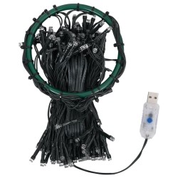 vidaXL Red de luces de árbol de Navidad con 250 LEDs 250 cm