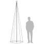 vidaXL Árbol de Navidad forma de cono 330 LEDs de colores 100x300 cm vidaXL Árbol de Navidad forma de cono 330 LEDs de colores 100x300 cm