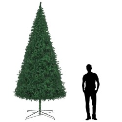 vidaXL Árbol de Navidad artificial 400 cm verde 
