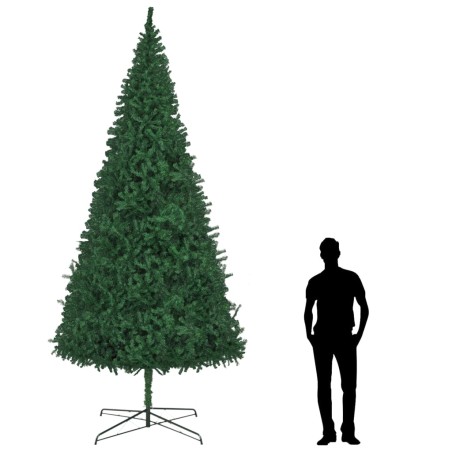 vidaXL Árbol de Navidad artificial 400 cm verde 