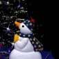 vidaXL Árbol de Navidad con nieve con base de paraguas PVC azul 170 cm vidaXL Árbol de Navidad con nieve con base de paraguas PVC azul 170 cm