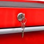 vidaXL Carrito caja de herramientas 5 cajones rojo vidaXL Carrito caja de herramientas 5 cajones rojo