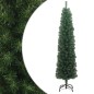 vidaXL Árbol de Navidad artificial delgado y soporte PVC verde 240 cm vidaXL Árbol de Navidad artificial delgado y soporte PVC verde 240 cm
