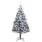 vidaXL Árbol de Navidad artificial verde con nieve 210 cm vidaXL Árbol de Navidad artificial verde con nieve 210 cm