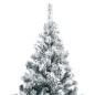 vidaXL Árbol de Navidad artificial verde con nieve 210 cm vidaXL Árbol de Navidad artificial verde con nieve 210 cm