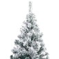 vidaXL Árbol de Navidad artificial con nieve PVC verde 300 cm vidaXL Árbol de Navidad artificial con nieve PVC verde 300 cm