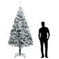 vidaXL Árbol de Navidad artificial con nieve PVC verde 300 cm vidaXL Árbol de Navidad artificial con nieve PVC verde 300 cm