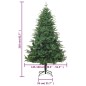 vidaXL Árbol de Navidad artificial verde 210 cm PVC y PE vidaXL Árbol de Navidad artificial verde 210 cm PVC y PE