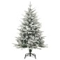 vidaXL Árbol de Navidad artificial con nieve PVC y PE verde 120 cm vidaXL Árbol de Navidad artificial con nieve PVC y PE verde 120 cm