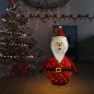 vidaXL Papá Noel de Navidad decorativo con LED tela lujosa 120 cm vidaXL Papá Noel de Navidad decorativo con LED tela lujosa 120 cm