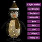 vidaXL Pingüino de Navidad decorativo con LED tela lujosa 90 cm vidaXL Pingüino de Navidad decorativo con LED tela lujosa 90 cm