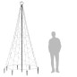 vidaXL Árbol de Navidad con poste de metal 500 LEDs de colores 3 m vidaXL Árbol de Navidad con poste de metal 500 LEDs de colores 3 m